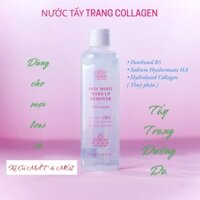 [J QUEEN] Nước Tẩy Trang Collagen Dùng Cho Mọi Loại Da Kể Cả Mắt & Môi 250ml