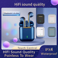 J18 Tai nghe không dây tws tai nghe Bluetooth HiFi Tai nghe âm nhạc HIFI MINI trong tai nghe tai nghe Sports với MIC