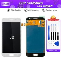 J2 Màn Hình LCD HH Dành Cho Samsung Galaxy Samsung Galaxy J200 Màn Hình J200F J200Y J200G J200GU J200H Màn Hình Hiển Thị LCD Bộ Số Hóa Cảm Ứng + dụng cụ