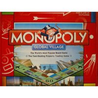 Jabi Toys - Cờ Tỷ Phú Monopoly Bản Global Village Boardgame Tomcityvn