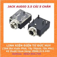 JACK AUDIO 3.5 CÁI 5 CHÂN HÀN BOARD