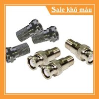 Jack BNC F5, BNC LÒ XO, JACK DC , ĐẦU DC Chuyên dụng cho CAMERA GIÁM SÁT
