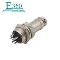 Jack cắm 6 chân gx16-6p