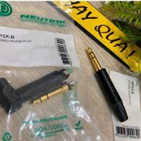 Jack cắm 6.3mm Stereo NEUTRIK NP3X-B