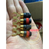 Jack cắm loa 2 in 1: càng cua và chuyển bắp chuối sang càng cua. Hàng cao cấp Taiwan. Jack càng cua cao cấp