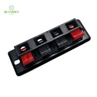 Jack Cắm Loa 4 Cổng Trạm loa cầu đấu dây loa 4 chân (TRẠM NHỎ)