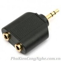 Jack chia Audio 1 ra 2 cổng 3.5mm