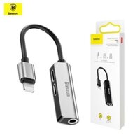 Jack Chuyển 2 in 1 Vừa Sạc Vừa Nghe Baseus L32 Cho Iphone7/7plus/8/8plus/X/XS/11 - Bảo hành 12 tháng