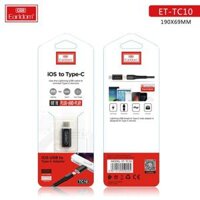 Jack chuyển chân sạc Lightning sang Type-C Earldom TC10 - 005016