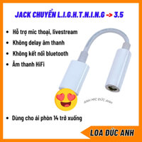 Jack chuyển đổi Bóc máy cho 7 đến 14 promax dây chuyển chân sạc sang chân tai nghe 3.5