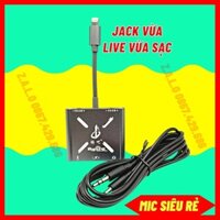 Jack Chuyển Đổi Cho Táo 7 Trở Lên, Giúp Vừa Live Vừa Sạc Không Lo Hết Pin