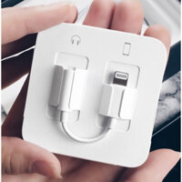 Jack chuyển đổi tai nghe iphone cổng lightning sang 3.5mm có mic nghe gọi livestream, chơi game hàng chính hãng