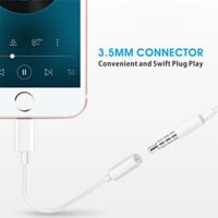 Jack chuyển đổi trực tiếp zin bóc máy Lightning sang cổng 3.5mm