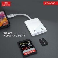Jack Chuyển Đổi Từ Lightning Sang Đầu Đọc Thẻ Nhớ SD Hoặc TF Earldom ETOT47