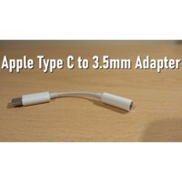 Jack chuyển tai nghe từ cổng Type C ra cổng 3.5 dùng cho IPhone 15/Macbook và các dòng điện thoại có cổng Type C