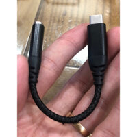 jack chuyển type C ra 3.5 có chip Dac giải mã âm thanh, cắm là nhận luôn