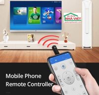 Jack hồng ngoại điều khiển từ xa cho Android iPhone cổng Lightning MicroUSB Type-C SMART Remote Control