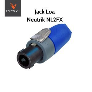 Jack loa 2 Pin Neutrik NL2FX