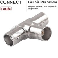 Jack nối BNC chữ T - Đầu chia BNC 1 ra 2 - BNC female adapter