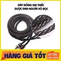 Jack RCA Bọc Dù Nối Loa Ô Tô