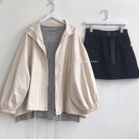 Jacket kaki 1 lớp