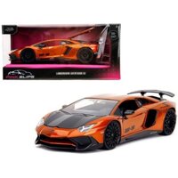 Jada 1/24 Lamborghini Aventador SV Orange Metallic Pink Slips