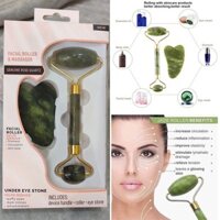 Jade Beauty Roller Máy mát xa mặt Guasha Scraping Board Loại bỏ nếp nhăn Khuyến mãi mặt