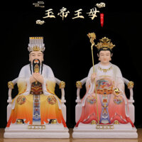 Jade Emperor Queen Mother Statue Jade Emperor Queen Mother Buddha Statue Resin Statue Taoist