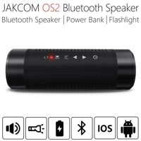 Jakcom Os2 5200Mah Outdoor Wireless Bluetooth Speaker Waterproof Column Bicycle Portable Music Bass Speaker Led Light Power Bank