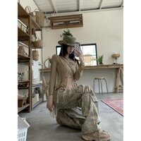 jamaisvu Áo Khoác Lửng Dài Tay Chống Nắng Phong Cách Mới Cho Nữ