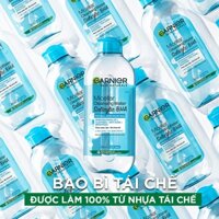 Janni™ Nước Tẩy Trang Cho Da Dầu Mụn Micellar Water Garnier 400Ml