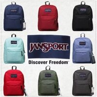 Jansport Thể Thao Ba Lô Nam Nữ Máy Tính Bagpack Hipster Trường Học Beg Du Lịch Ba Lô Cặp Đôi Túi