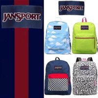 Jansport Thể Thao Ba Lô Thường Ngày Da Báo Người Yêu Bé Gái Học Sinh Bagpack Trường Học Beg Nữ Du Lịch Ba Lô