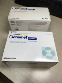 Janumet 50mg/1000mg (Sitagliptin, Metformin hydrochloride) – Điều trị đái tháo đường (Hộp 56 viên)