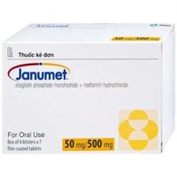 Janumet 50mg/500mg Msd (H/28v)