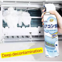 (JAPAN) Công nghệ đột phá xịt vệ sinh làm sạch khử mùi máy lạnh điều hòa 500ml
