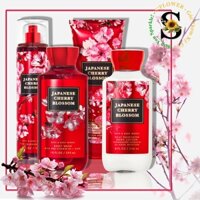 JAPANESE CHERRY BLOSSOM | Sản Phẩm Gel Tắm Dưỡng Thể Xịt Thơm Nước Hoa Toàn Thân Bath & Body Works
