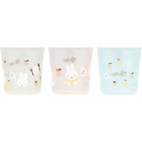 【JAPAN】Skater Baby Cup 60ml Small Cup 4 Months and Up for Children 3P Antibacterial Burger Conx Practice Cup for Gargling and Toothbrushing BCUP1AG-A