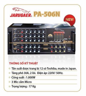 Amply Jarguar suhyoung PA 506N