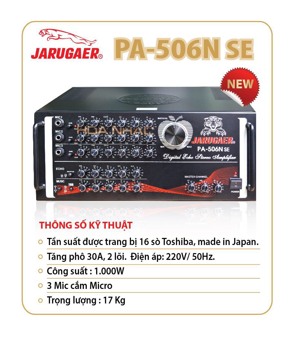 Amply Jarguar suhyoung PA 506N