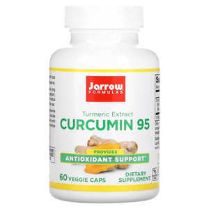 Jarrow Curcumin 95 - Viên uống trị đau dạ dày, tá tràng và Hỗ Trợ Điều Trị viêm gan, ung thư, 500mg, 120 viên