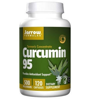 Jarrow Curcumin 95 - Viên uống trị đau dạ dày, tá tràng và Hỗ Trợ Điều Trị viêm gan, ung thư, 500mg, 120 viên