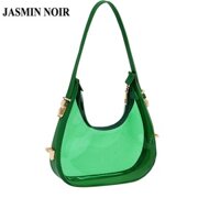 Jasmin noir Túi Đeo Chéo Trong Suốt Thời Trang Cho Nữ Boss