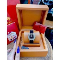 [Jasmine Watch] Đồng hồ cặp đôi, đồng hồ cặp nam nữ unisex P.P auth full box viền kim cương nhân tạo siêu sang, đẳng cấp