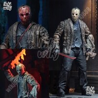 Jason neca friday the 13th 30th anniversary deluxe edition phiên bản 2008 phiên bản 1980 trang trí phòng lưu niệm phim kinh dị mô hình bộ sưu tập quà tặng hình hành động