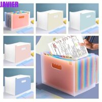 Javier 25 Túi Thư Mục Tập Tin Văn Phòng Phẩm Nhiều Lớp Đồ Dùng Học Tập