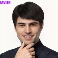 Javier Đẹp Trai Nam Tóc Giả Nối Tóc Vô Hình Sử Dụng Hàng Ngày