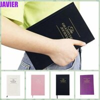 Javier Gratitude Journal Notebook Vải Lanh Bìa Cứng Văn Phòng Phẩm Thiếu Niên