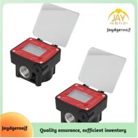 [Jay SHOP] Đồng hồ đo lưu lượng bánh răng hình bầu dục Tốc độ dòng chảy nhỏ điện tử có nắp đồng hồ báo đếm cảm biến