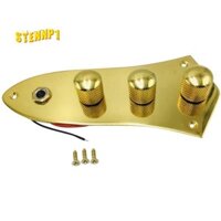 Jazz Bass Tấm Điều Khiển Có Dây, Cho Fender Cho Jazz Bass Thay Thế Mạ Có Dây Tấm Điều Khiển Tải